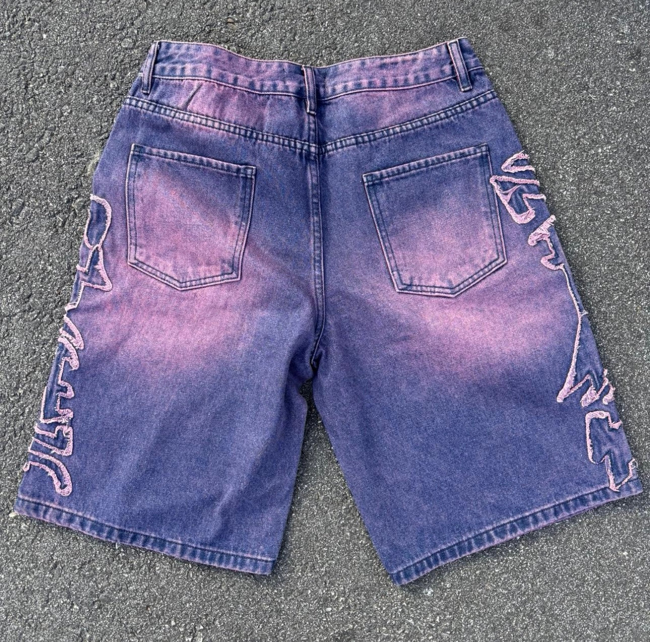 Dirty South Purple Jorts