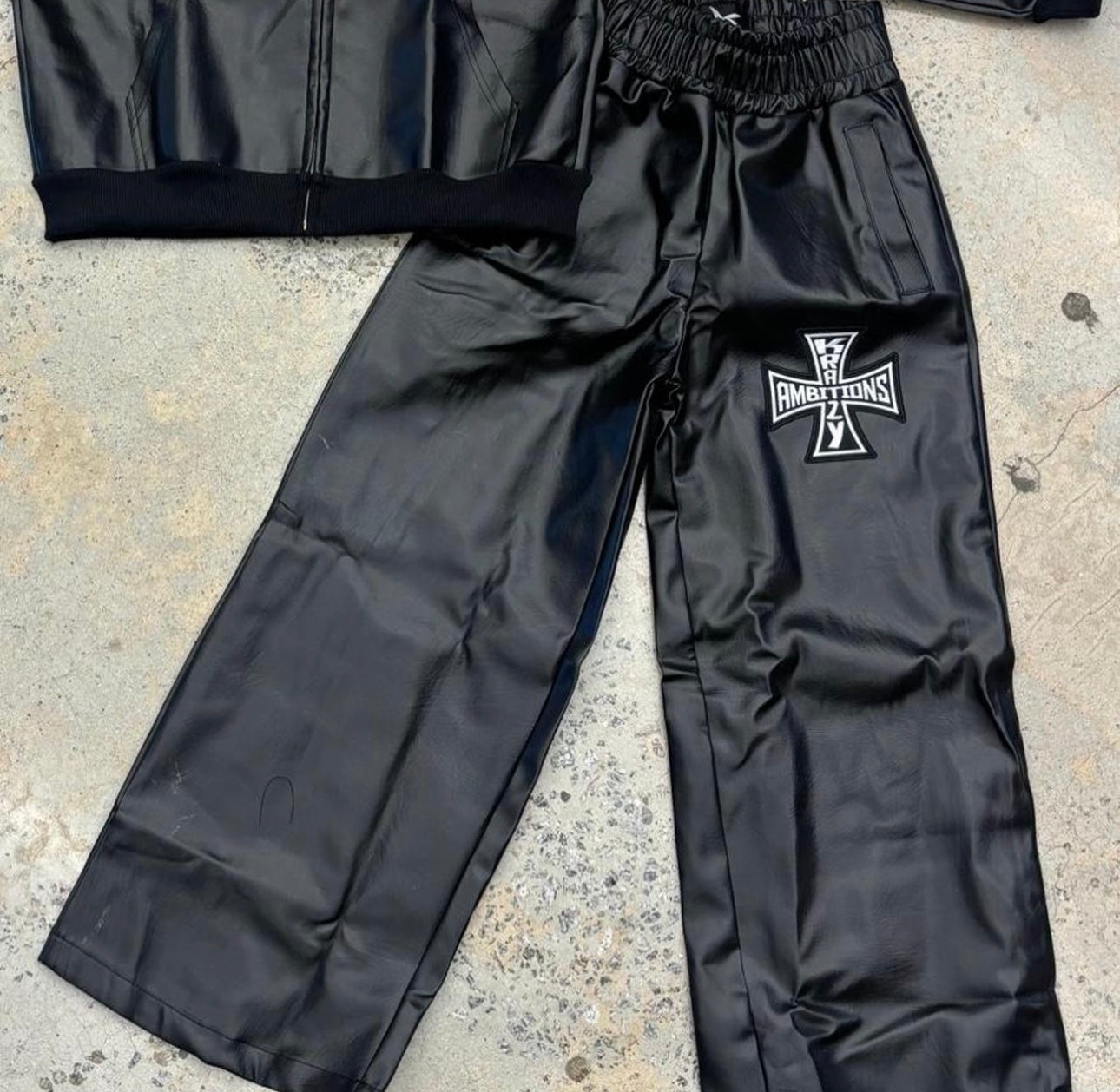 Krazy Ambition Leather Pants