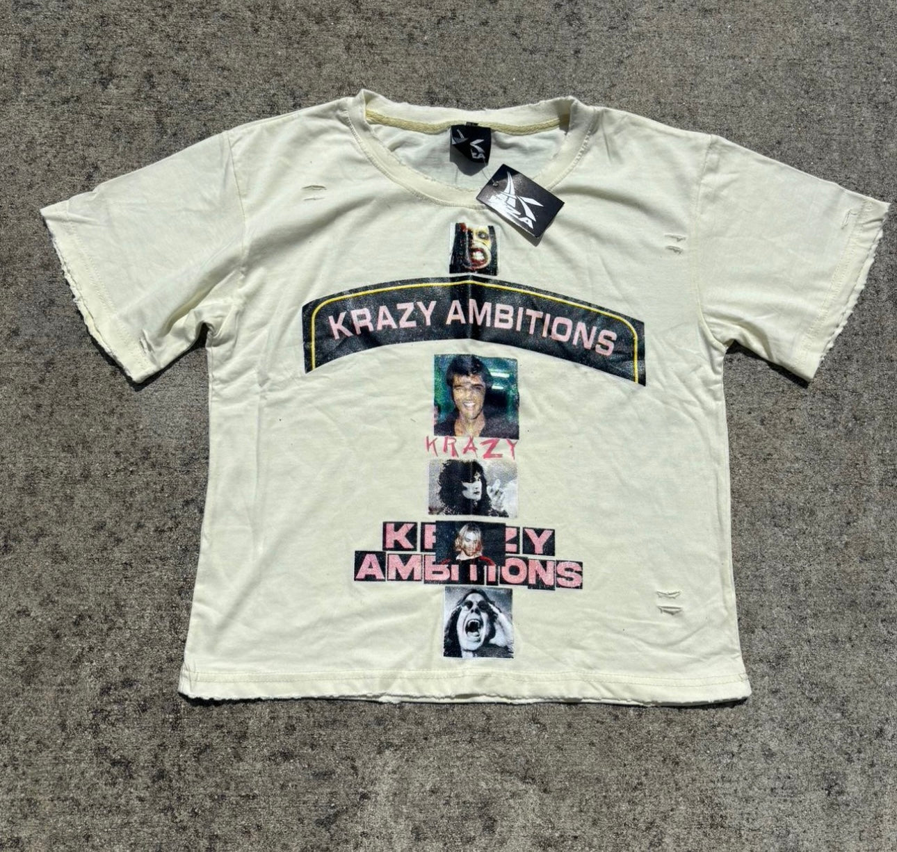 Krazy Ambition Rockstar Cut Tee