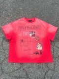 Stile Amor Rhinestone Red Rockstar Tee