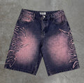 Dirty South Purple Jorts